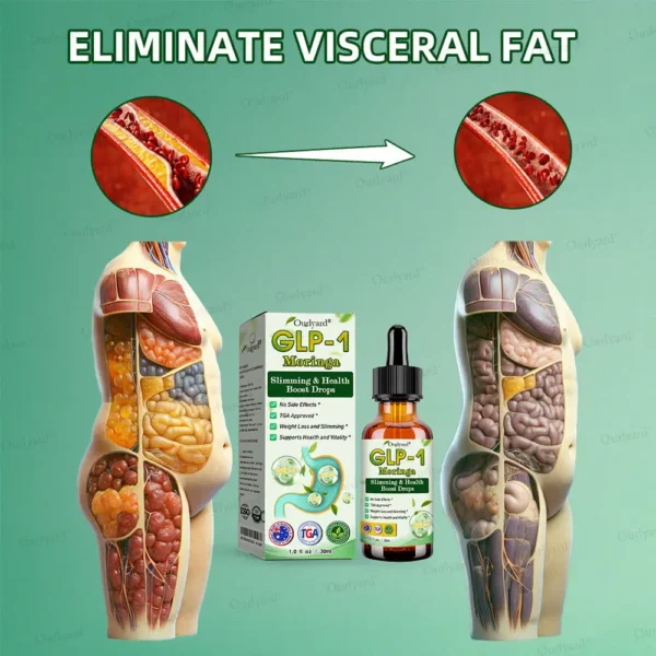 Ourlyard® GLP-1 Moringa Slimming & Health Boost Drops