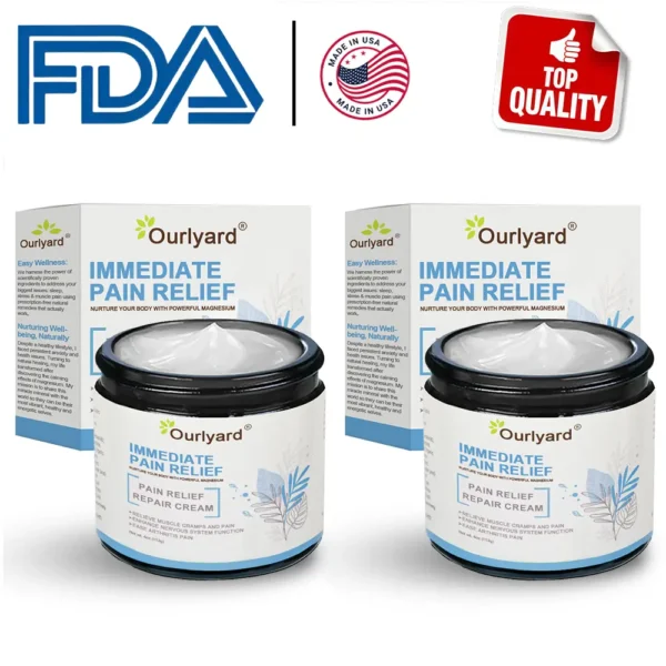 ✅𝐎𝐟𝐟𝐢𝐜𝐢𝐚𝐥 𝐒𝐭𝐨𝐫𝐞:  𝐎𝐮𝐫𝐥𝐲𝐚𝐫𝐝® 𝐌𝐚𝐠𝐧𝐞𝐬𝐢𝐮𝐦 𝐏𝐚𝐢𝐧 𝐇𝐞𝐚𝐥𝐢𝐧𝐠 𝐁𝐨𝐧𝐞 𝐂𝐫𝐞𝐚𝐦 (Effective relief for arthritis, nerve pain, rheumatic conditions, muscle spasms, and sports injuries)