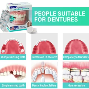 ✅ Made and Shipped from the USA| Ourlyard® Suction-fit Complete Denture 🦷🧊