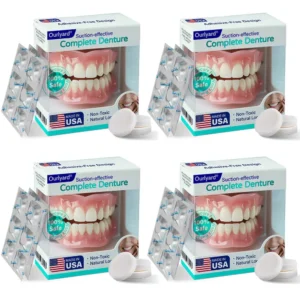 ✅ Made and Shipped from the USA| Ourlyard® Suction-fit Complete Denture 🦷🧊