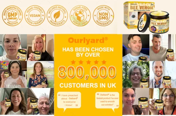 🫶🫶FDA Approved: Ourlyard® Bee venom Pro Comprehensive Cream — 🔥Limited Time 80% OFF🔥