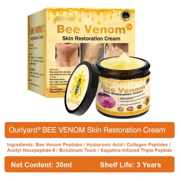 🫶🫶FDA Approved: Ourlyard® Bee venom Pro Comprehensive Cream — 🔥Limited Time 80% OFF🔥