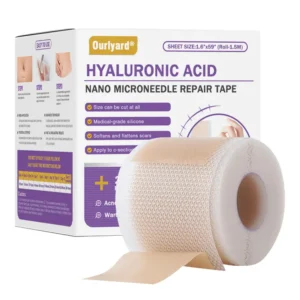 ✅Official Store |Ourlyard® Hyaluronic Acid Nano Microneedle Repair Tape🏥(Treatment of old and new scars, reduction of surgical scars, stretch marks, keloids, acne, burns, warts, dermatomes and varicose veins)