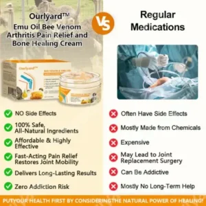 Ourlyard™ Emu Oil & Bee Venom Arthritis Pain Relief Massage Gel