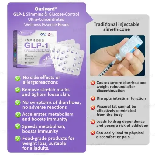Ourlyard® GLP-1 Slimming & Glucose-Control Ultra-Concentrated Wellness Essence Beads