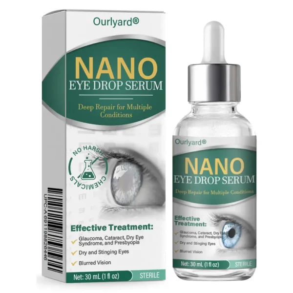 👩‍⚕️Ourlyard® Nano Eye Drops Serum ✅FDA Approved(Suitable for presbyopia, dry eye syndrome, glaucoma, and cataracts) 🌻