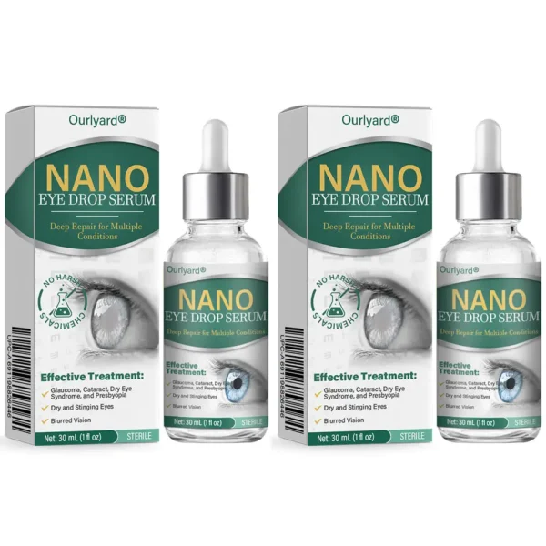 👩‍⚕️Ourlyard® Nano Eye Drops Serum ✅FDA Approved(Suitable for presbyopia, dry eye syndrome, glaucoma, and cataracts) 🌻