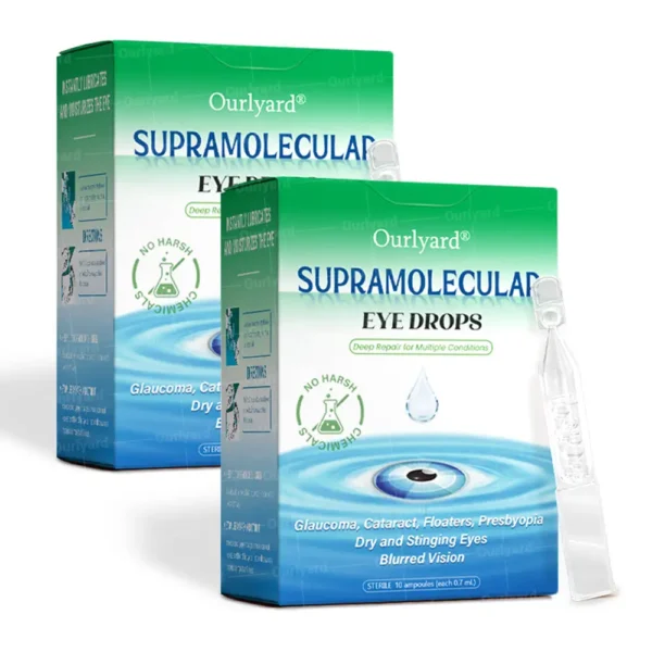 👩‍⚕️Ourlyard® Supramolecular Eye Drops ✅FDA Approved (Suitable for presbyopia, floaters, AMD and cataracts) 👀