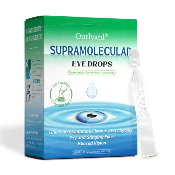 👩‍⚕️Ourlyard® Supramolecular Eye Drops ✅FDA Approved (Suitable for presbyopia, floaters, AMD and cataracts) 👀