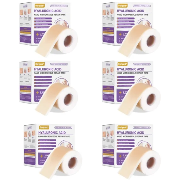 ✅ FDA Approved | Ourlyard® Hyaluronic Acid Nano Microneedle Repair Tape🗽⭐(Effective in fading various types of scars, including surgical scars, burn scars, acne scars, and wrinkles, while improving uneven skin tone and skin imperfections.)