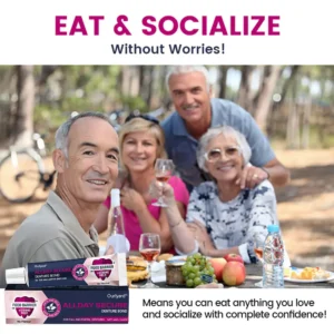 ✅ Made and Shipped from the USA| Ourlyard® AllDay Secure Denture Liner 💎