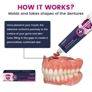 ✅ Made and Shipped from the USA| Ourlyard® AllDay Secure Denture Liner 💎