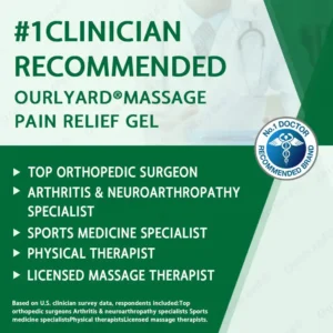 ✅FDA Approved|Ourlyard® Advanced Magnesium & Emu Oil Massage Pain Relief Cream (🏅The Ultimate Solution for Muscle Aches, Arthritis, Joint Pain, Nerve Pain, Inflammation, and Stiffness)