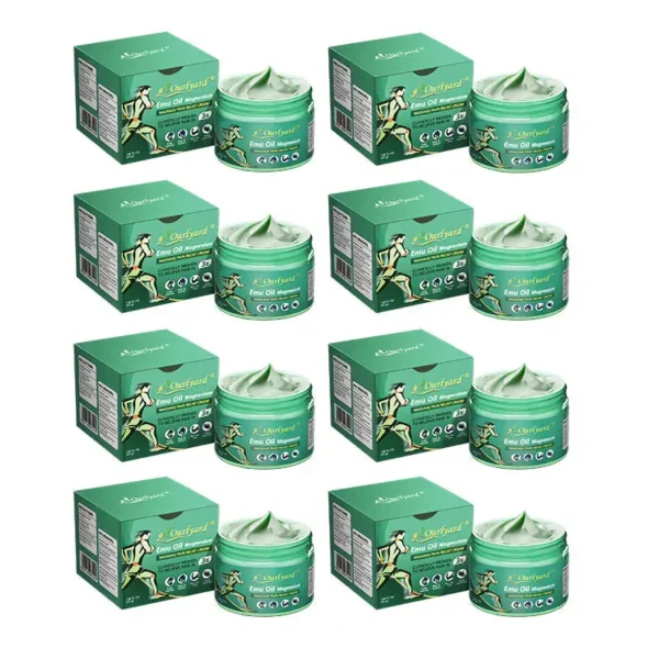 👨‍⚕️✅Ourlyard® Advanced Magnesium & Emu Oil Massage Pain Relief Cream (🏅The Ultimate Solution for Muscle Aches, Arthritis, Joint Pain, Nerve Pain, Inflammation, and Stiffness) – Made in the USA