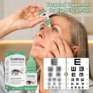 👨🏻‍⚕️Ourlyard® ClariTech Nano Eye Drops ✅️ FDA Approved | Supports Presbyopia, Dry Eyes, Glaucoma & Cataracts🍀