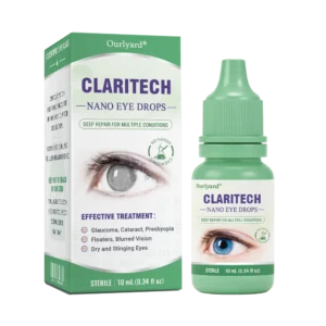 👨🏻‍⚕️Ourlyard® ClariTech Nano Eye Drops ✅️ FDA Approved | Supports Presbyopia, Dry Eyes, Glaucoma & Cataracts🍀