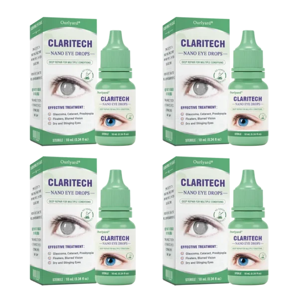 👨🏻‍⚕️Ourlyard® ClariTech Nano Eye Drops ✅️ FDA Approved | Supports Presbyopia, Dry Eyes, Glaucoma & Cataracts🍀