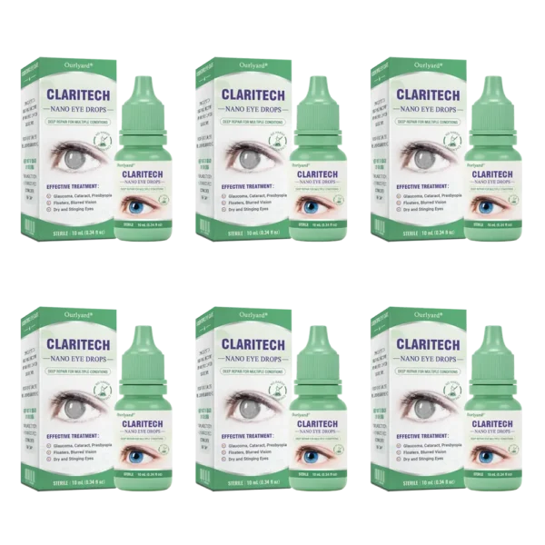 👨🏻‍⚕️Ourlyard® ClariTech Nano Eye Drops ✅️ FDA Approved | Supports Presbyopia, Dry Eyes, Glaucoma & Cataracts🍀