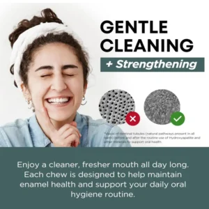 ✅ Made and Shipped from USA | Ourlyard® Natural Tree Resin Remineralizing Gum – Sugar-Free Xylitol Gum with Hydroxyapatite 🍀🍀