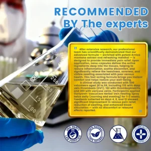 ✨Ourlyard® VascuCare Vein Healing Spray(Designed for Varicose veins, Spider veins, Deep vein Thrombosis, Chronic venous insufficiency, Venous ulcers, Thrombophlebitis and other venous issues)