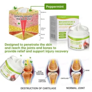 Ourlyard® Magnesium & Peppermint Arthritis Pain Relief and Bone Healing Cream